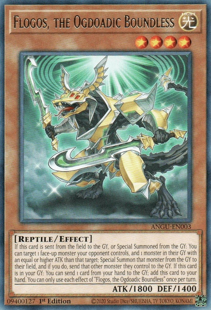 Image for Flogos, the Ogdoadic Boundless (ANGU-EN003) (ANGU) - YuGiOh