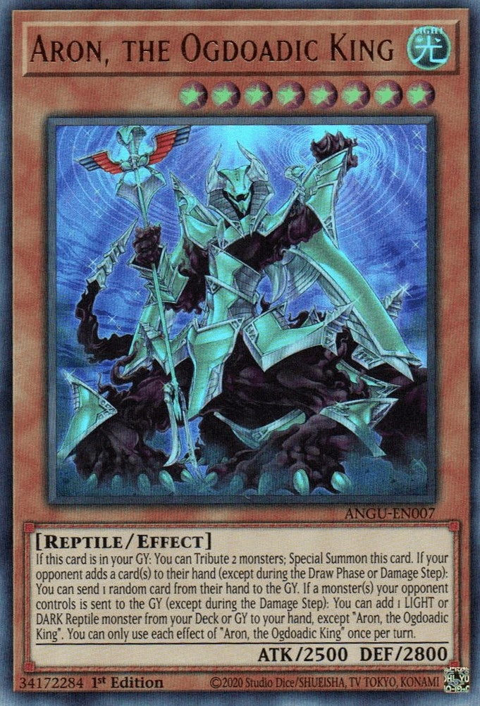Image for Aron, the Ogdoadic King (ANGU-EN007) (ANGU) - YuGiOh