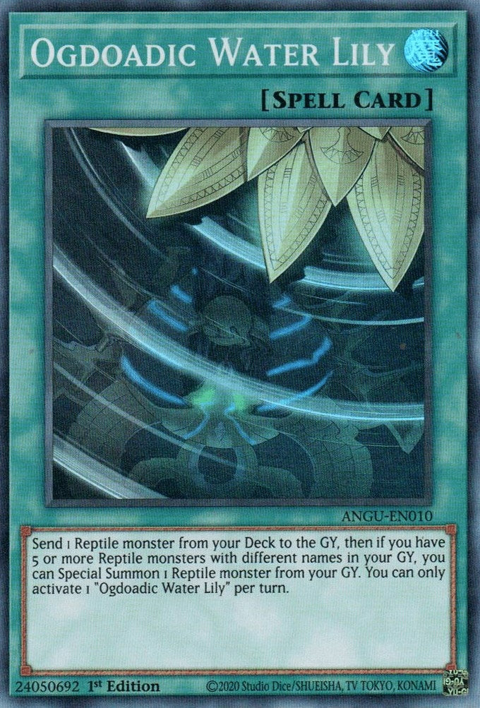 Image for Ogdoadic Water Lily (ANGU-EN010) (ANGU) - YuGiOh