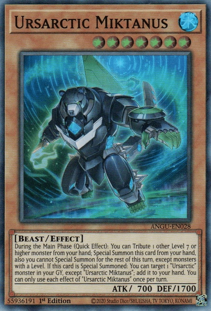 Image for Ursarctic Miktanus (ANGU-EN028) (ANGU) - YuGiOh