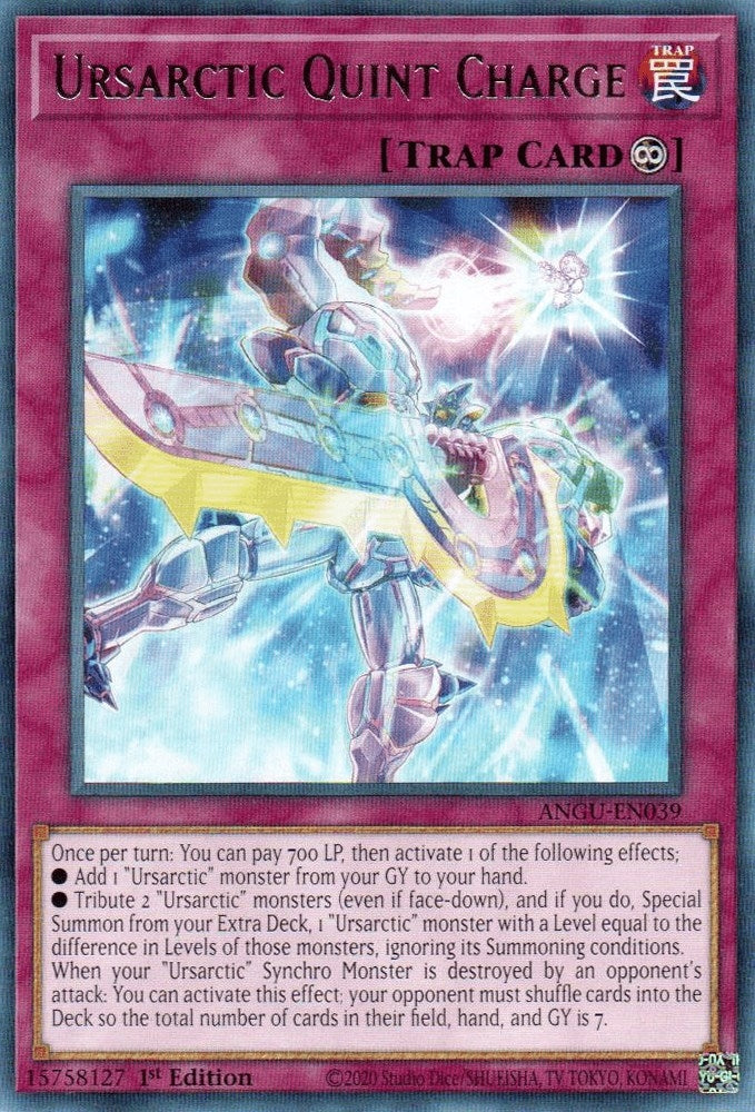Image for Ursarctic Quint Charge (ANGU-EN039) (ANGU) - YuGiOh