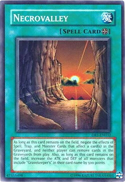 Image for Necrovalley (DR1-EN032) (DR1) - YuGiOh