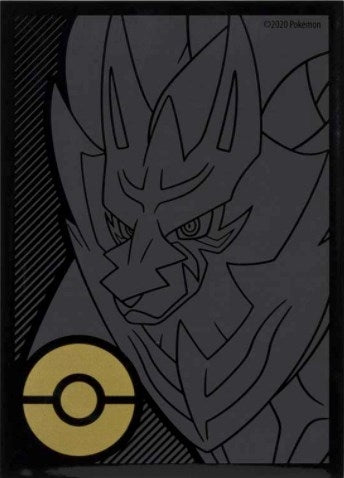 Image for Pokemon TCG: Sword & Shield Ultra-Premium Collection Card Sleeves - Zamazenta (65 Pack) - Card Sleeves