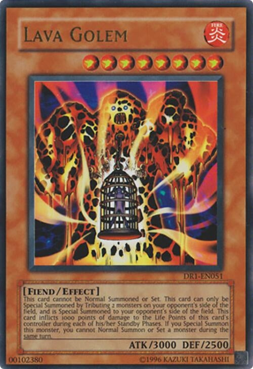 Image for Lava Golem (DR1-EN051) (DR1) - YuGiOh