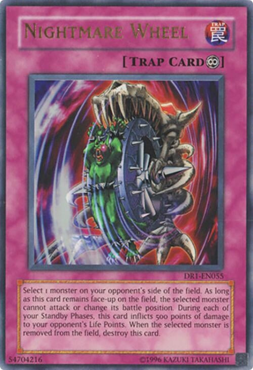 Image for Nightmare Wheel (DR1-EN055) (DR1) - YuGiOh