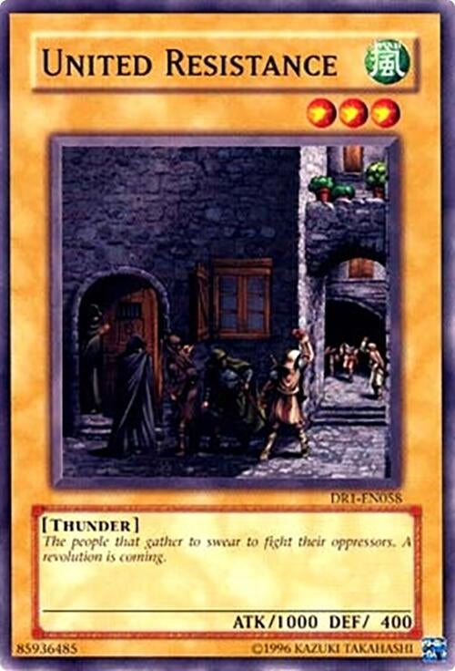 Image for United Resistance (DR1-EN058) (DR1) - YuGiOh