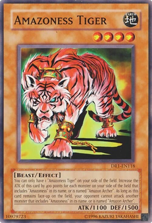 Image for Amazoness Tiger (DR1-EN118) (DR1) - YuGiOh