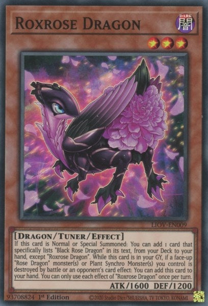 Image for Roxrose Dragon (LIOV-EN009) (LIOV) - YuGiOh
