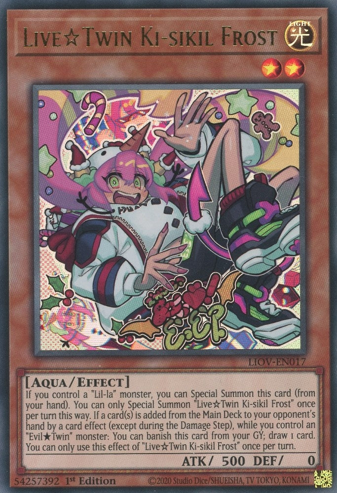 Image for Live Twin Ki-sikil Frost (LIOV-EN017) (LIOV) - YuGiOh
