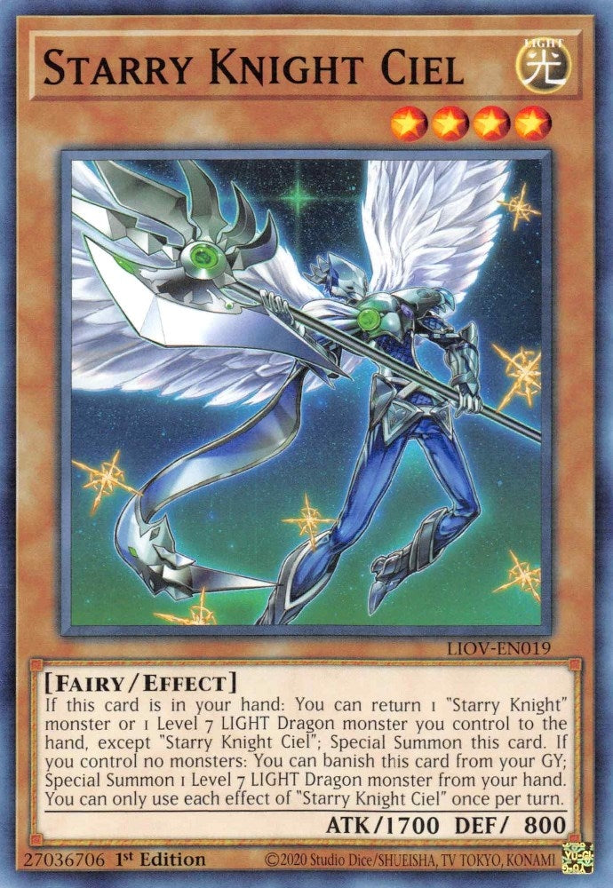 Image for Starry Knight Ciel (LIOV-EN019) (LIOV) - YuGiOh