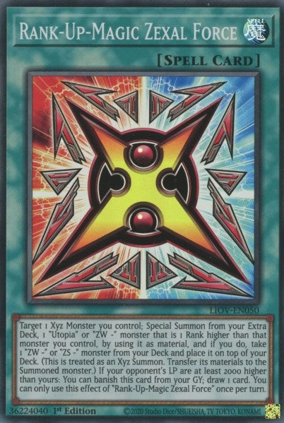 Image for Rank-Up-Magic Zexal Force (LIOV-EN050) (LIOV) - YuGiOh