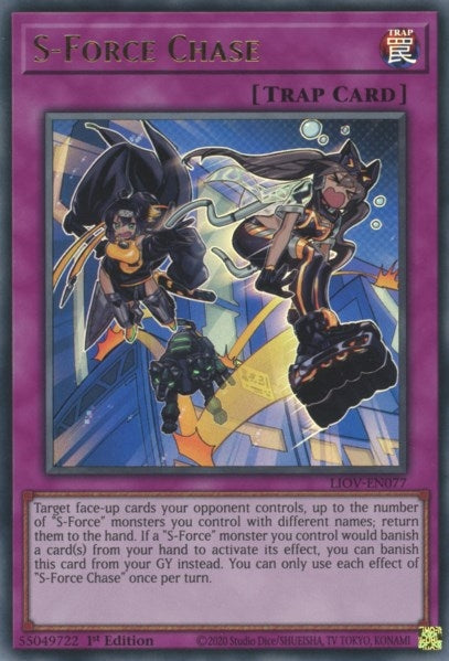 Image for S-Force Chase (LIOV-EN077) (LIOV) - YuGiOh