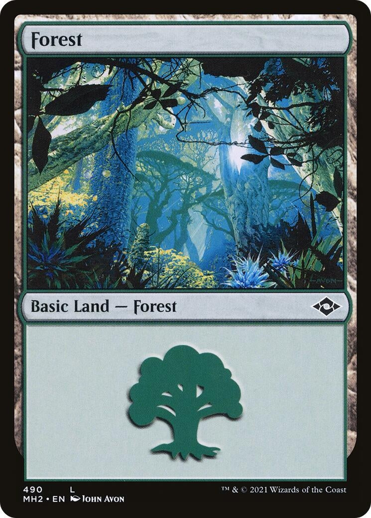 Image for Forest (490) (490) (Modern Horizons 2) - Magic: The Gathering