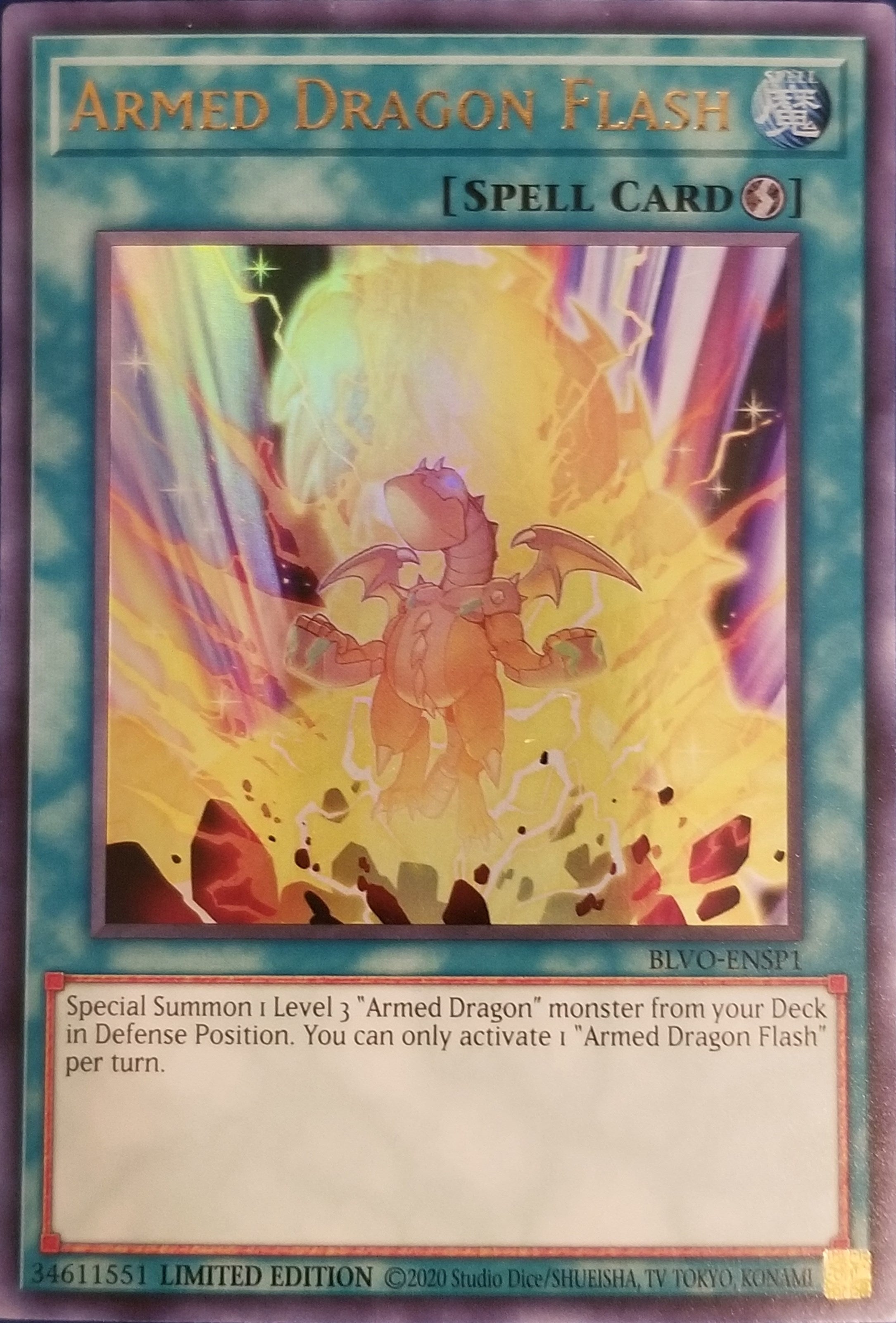 Image for Armed Dragon Flash (BLVO-ENSP1) (BLVO-ENSP1) (BLVO) - YuGiOh