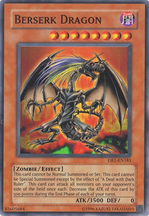 Image for Berserk Dragon (DR1-EN181) (DR1) - YuGiOh