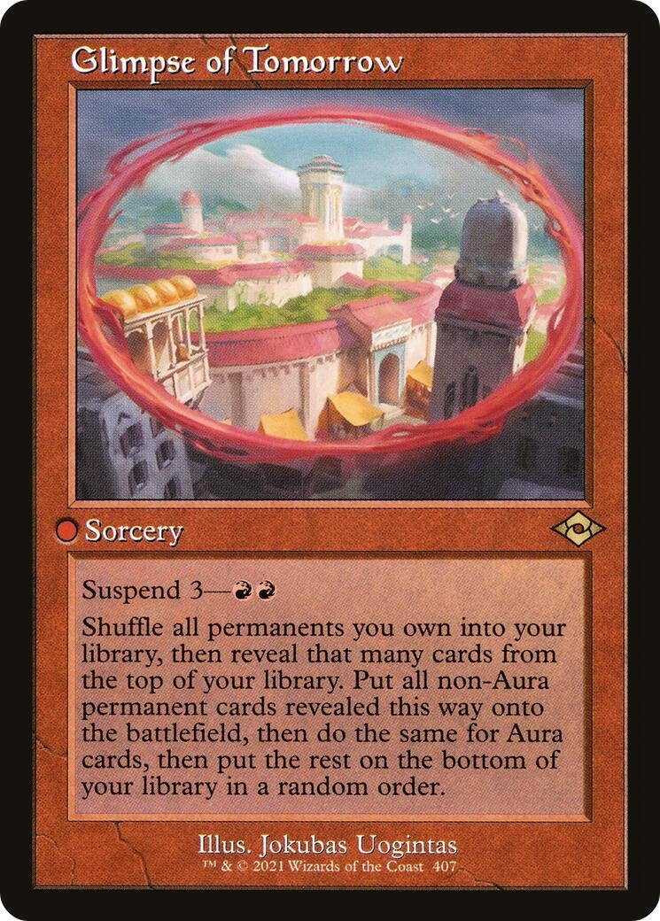 Image for Glimpse of Tomorrow (Retro Frame) (407) (Modern Horizons 2) - Magic: The Gathering
