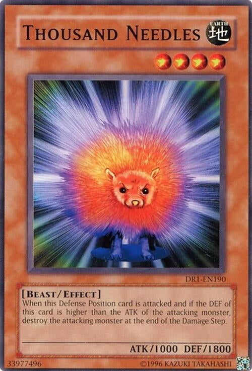 Image for Thousand Needles (DR1-EN190) (DR1) - YuGiOh