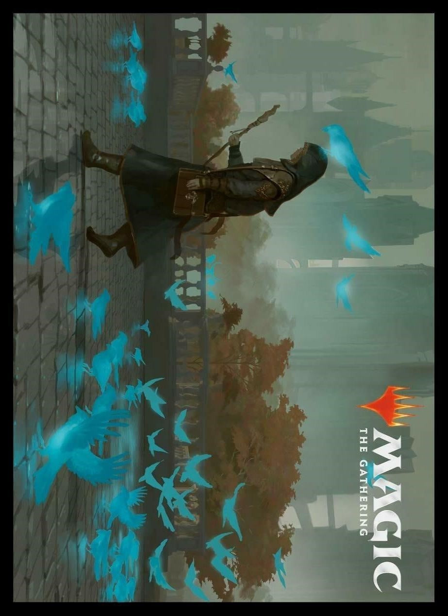 Image for Magic: The Gathering Player's Card Sleeve - Guilds of Ravnica - Murmuring Mystic (80-Pack) - Card Sleeves