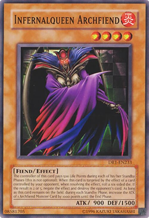 Image for Infernalqueen Archfiend (DR1-EN233) (DR1) - YuGiOh