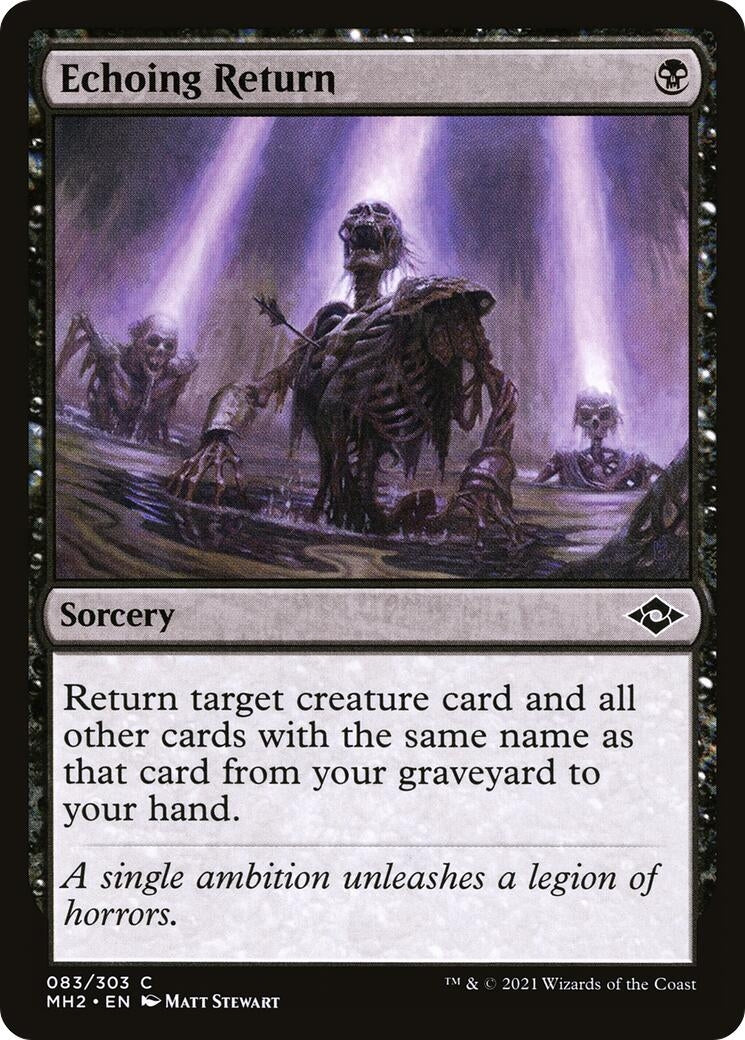 Image for Echoing Return (83) (Modern Horizons 2) - Magic: The Gathering