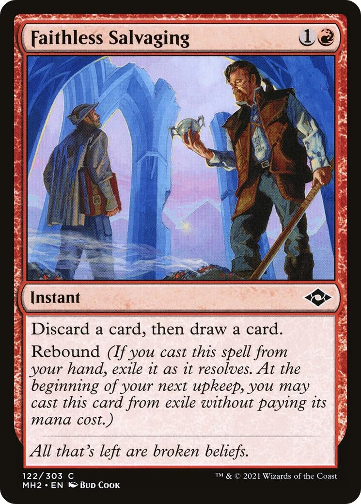 Image for Faithless Salvaging (122) (Modern Horizons 2) - Magic: The Gathering