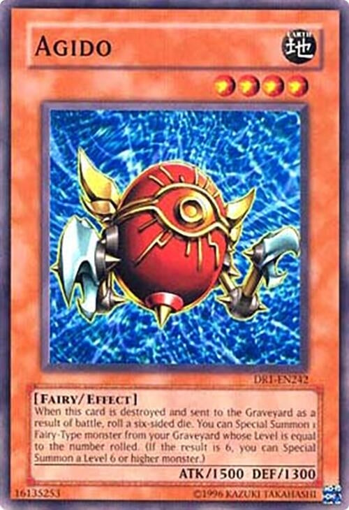Image for Agido (DR1-EN242) (DR1) - YuGiOh