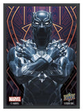 Image for Upper Deck Marvel Card Sleeves - Standard Matte - Black Panther (65-Pack) - Card Sleeves
