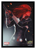 Image for Upper Deck Marvel Card Sleeves - Standard Matte - Black Widow (65-Pack) - Card Sleeves