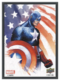 Image for Upper Deck Marvel Card Sleeves - Standard Matte - Captain America (65-Pack) - Card Sleeves