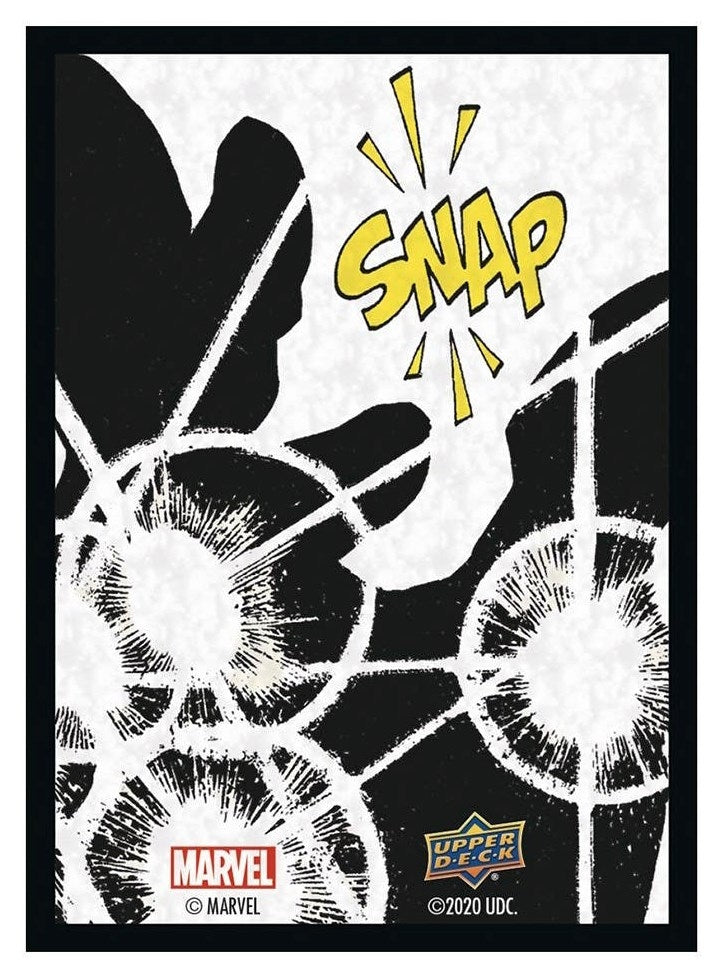 Image for Upper Deck Marvel Card Sleeves - Standard Matte - Thanos (65-Pack) - Card Sleeves