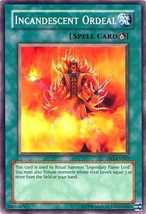 Image for Incandescent Ordeal (DR1-EN247) (DR1) - YuGiOh