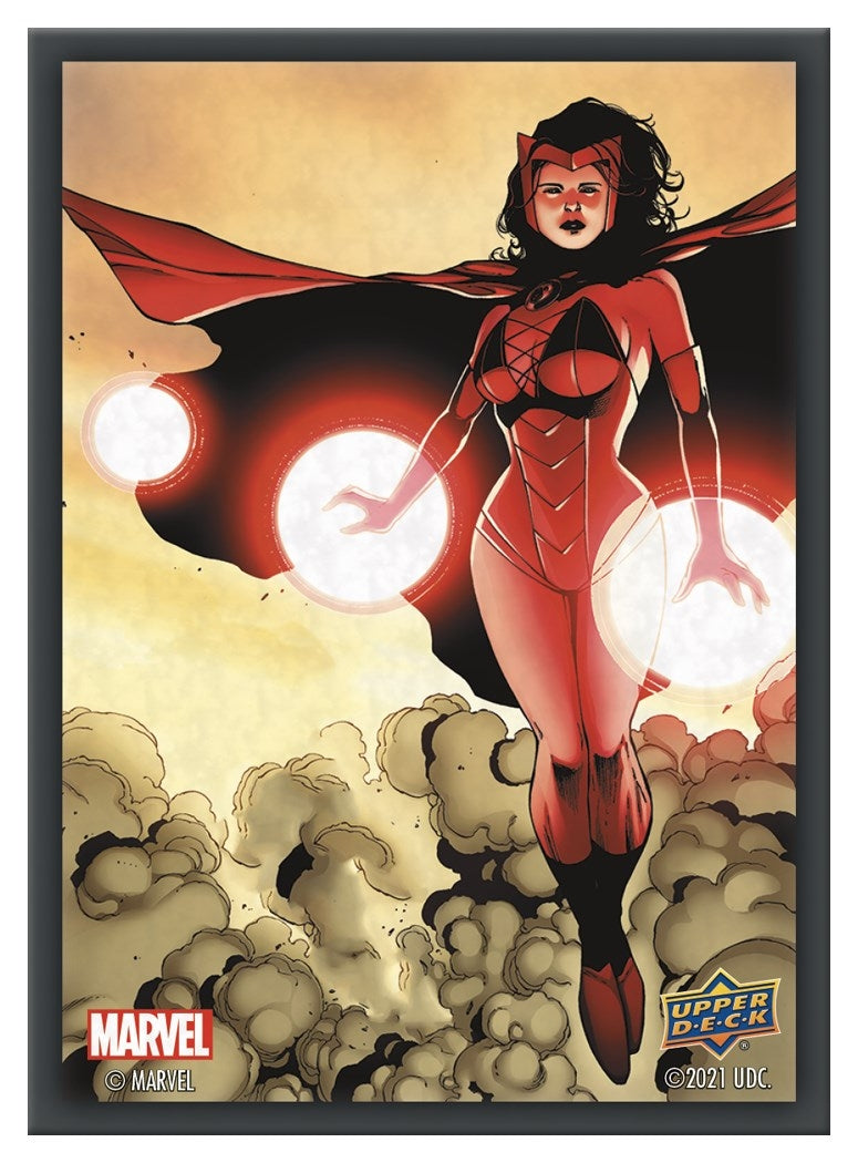 Image for Upper Deck Marvel Card Sleeves - Standard Matte - Scarlet Witch (65-Pack) - Card Sleeves