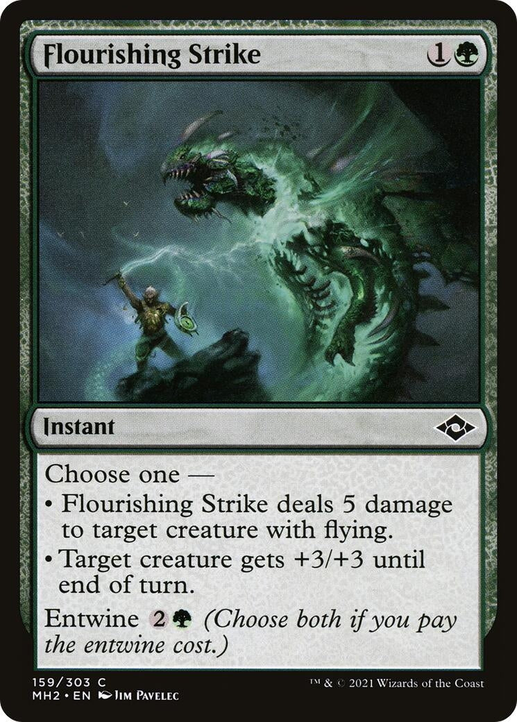 Image for Flourishing Strike (159) (Modern Horizons 2) - Magic: The Gathering