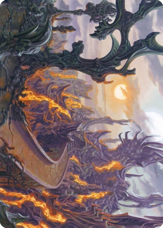 Image for Drossforge Bridge Art Card (73) (Modern Horizons 2) - Magic: The Gathering