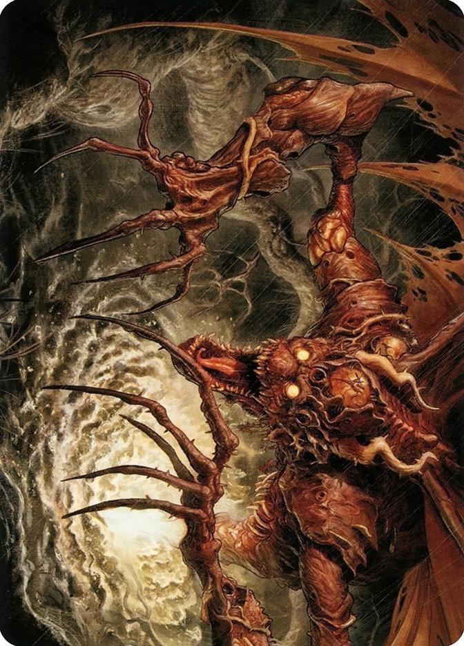 Image for Archfiend of Sorrows Art Card (26) (Modern Horizons 2) - Magic: The Gathering