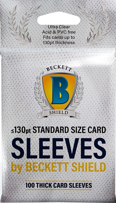 Image for Beckett Shield Thick Card Sleeves (100-Pack) - Card Sleeves