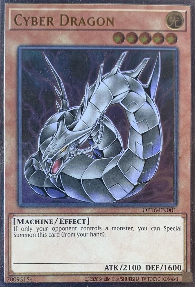 Image for Cyber Dragon (UTR) (OP16-EN001) (OP16) - YuGiOh