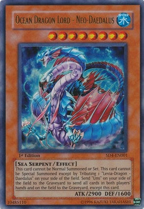 Image for Ocean Dragon Lord - Neo-Daedalus (SD4-EN001) (SD4) - YuGiOh
