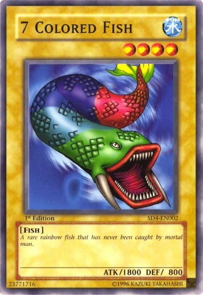 7 Colored Fish (SD4-EN002) (SD4)