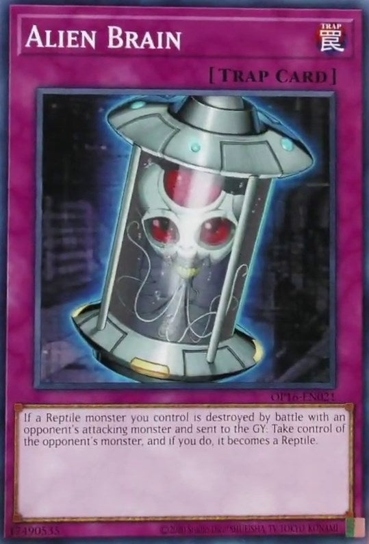 Image for Alien Brain (OP16-EN021) (OP16) - YuGiOh