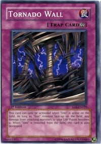 Image for Tornado Wall (SD4-EN029) (SD4) - YuGiOh
