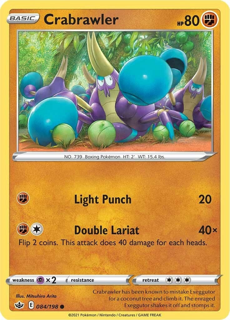 Image for Crabrawler (084/198) (SWSH06) - Pokemon