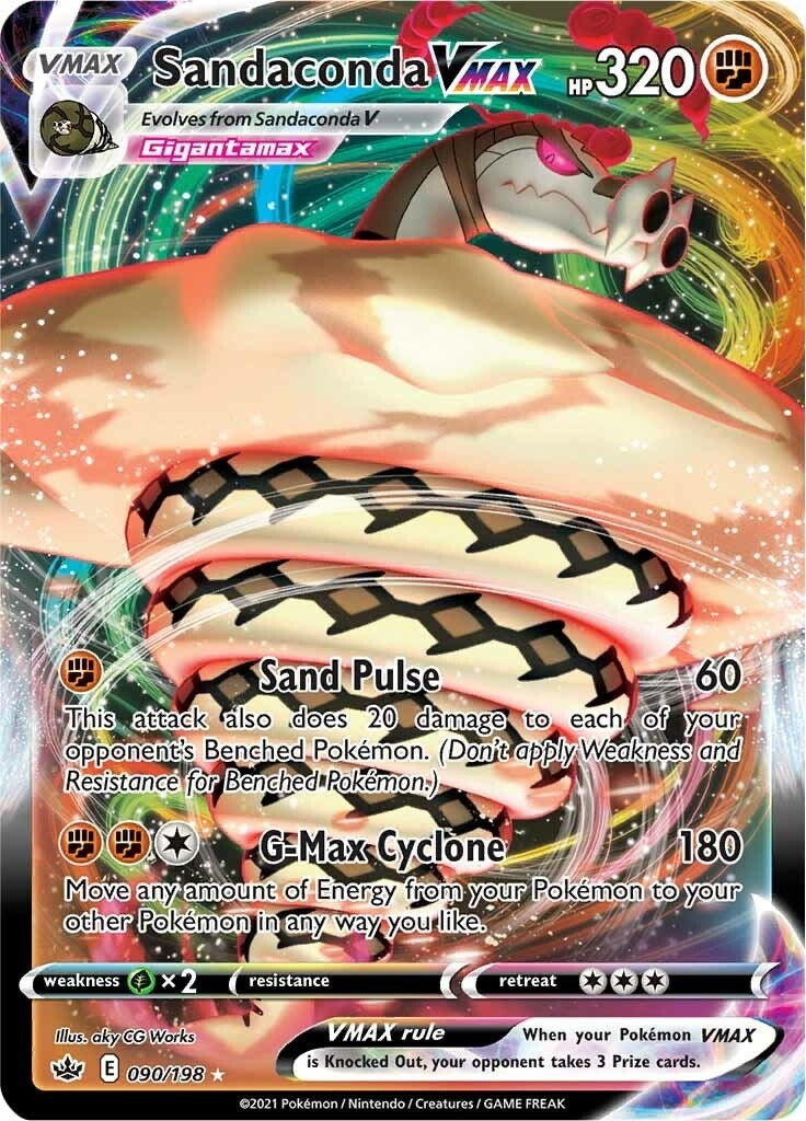 Image for Sandaconda VMAX (090/198) (SWSH06) - Pokemon