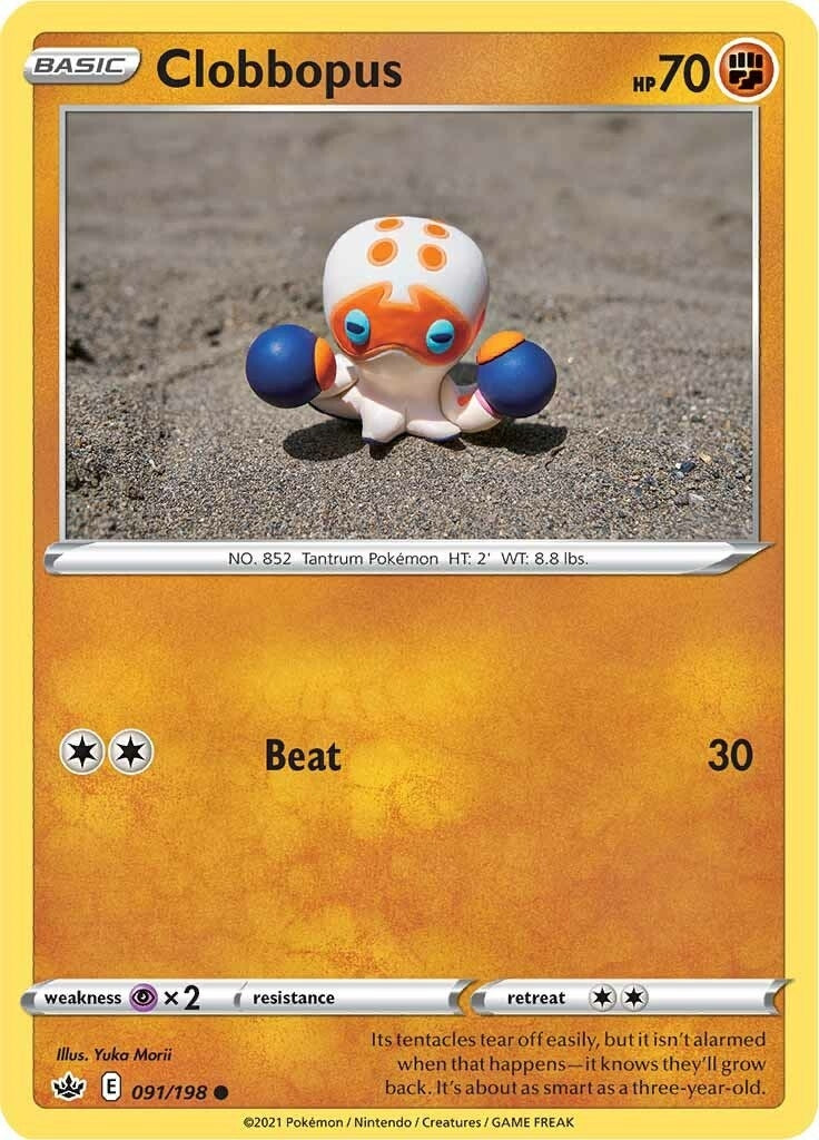 Image for Clobbopus (091/198) (SWSH06) - Pokemon