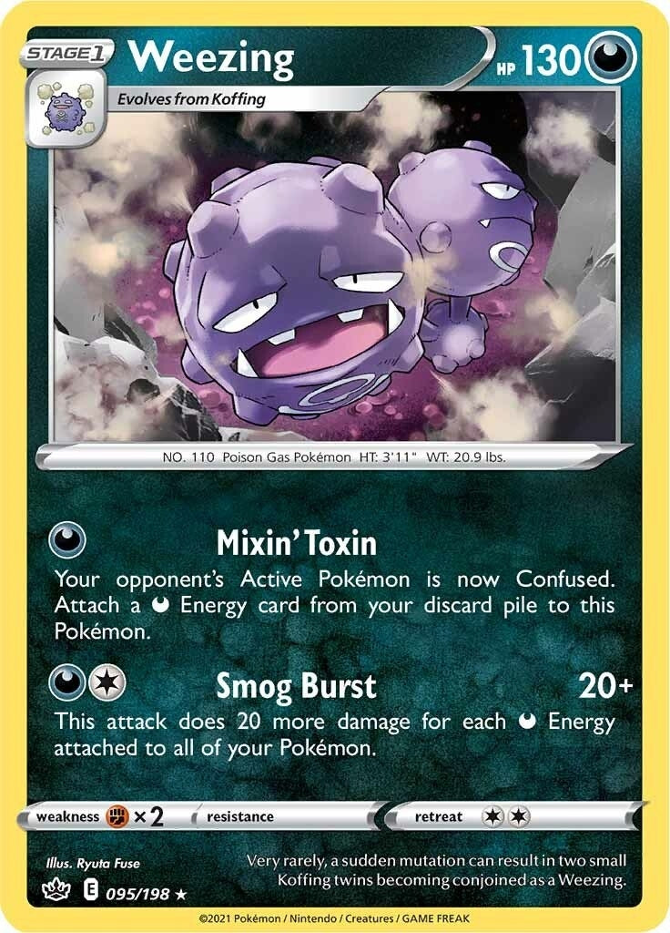 Image for Weezing (095/198) (SWSH06) - Pokemon