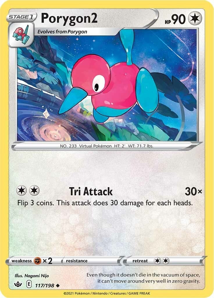 Image for Porygon2 (117/198) (SWSH06) - Pokemon
