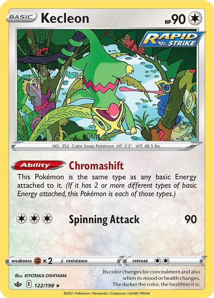 Image for Kecleon (122/198) (SWSH06) - Pokemon