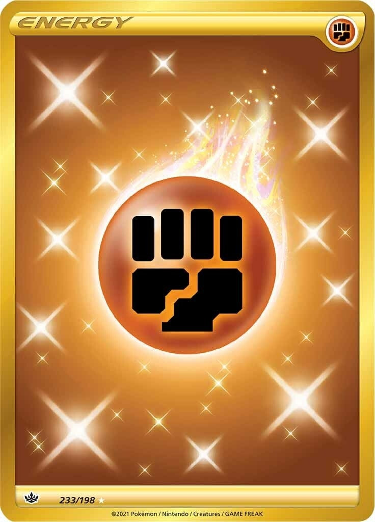 Image for Fighting Energy (Secret) (233/198) (SWSH06) - Pokemon