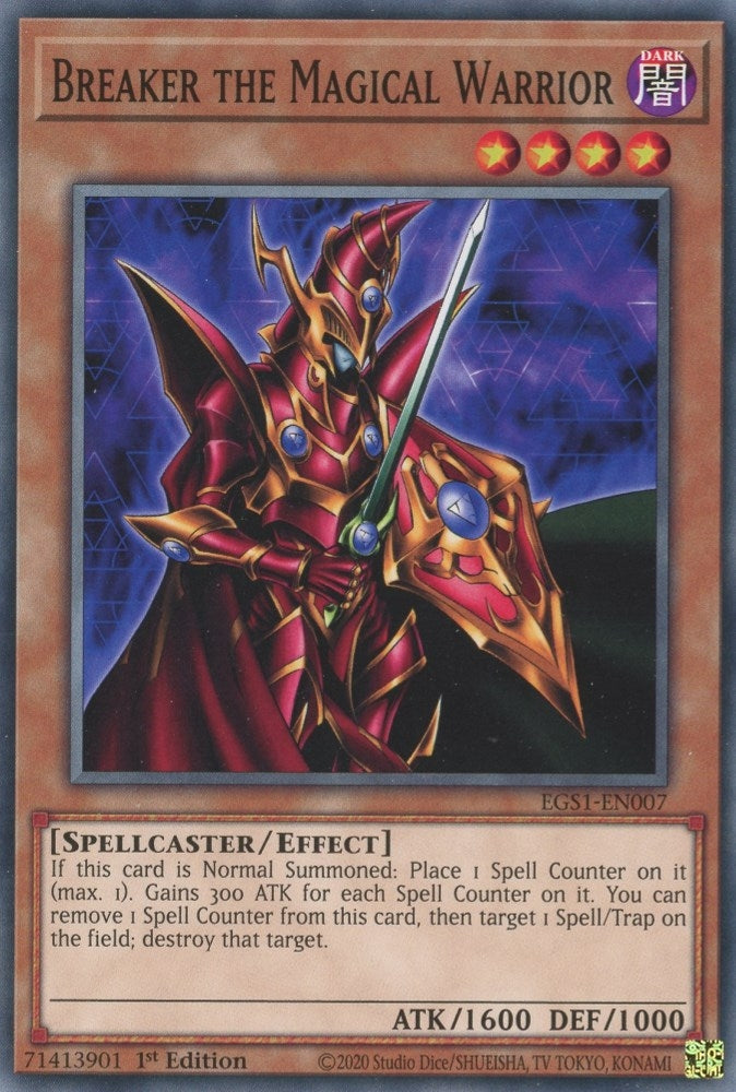 Image for Breaker the Magical Warrior (EGS1-EN007) (EGS1) - YuGiOh