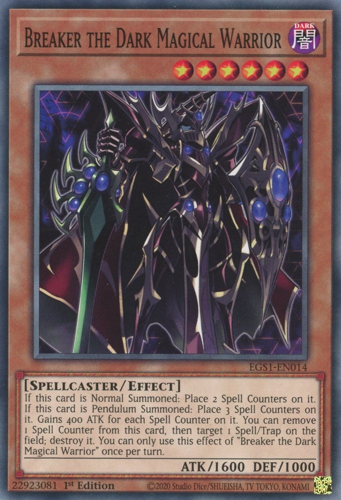 Image for Breaker the Dark Magical Warrior (EGS1-EN014) (EGS1) - YuGiOh